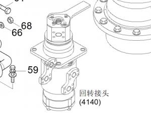 31N6-40021 回转接头   韩国现代原厂